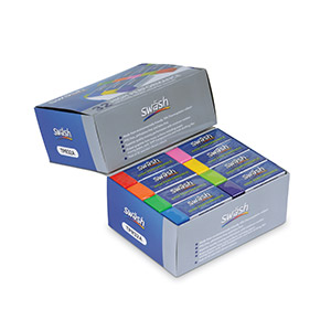 Swash Premium Colour Pencil Erasers Pk32