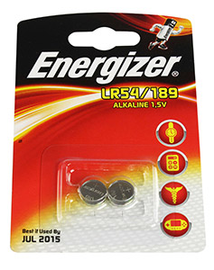 Energizer Specialty Battery 189/LR54 Pk2