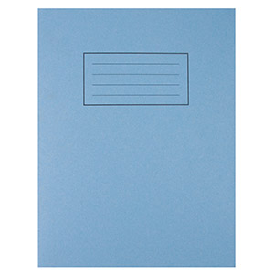 Silvine Blue 9x7 Exercse Book Pk10 EX104