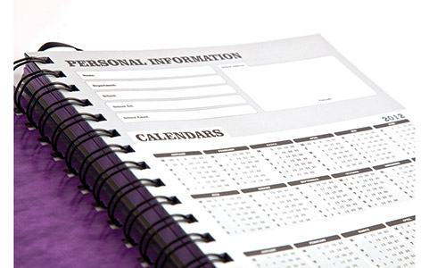 Silvine Teacher Academic Planner 5 EX201