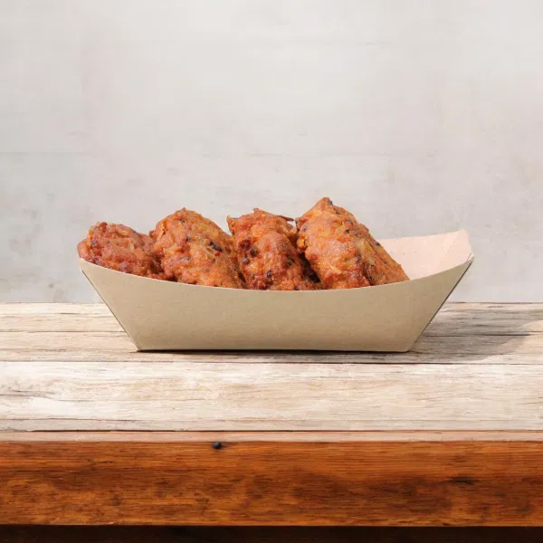 Food Trays 1/2 LB Kraft Compostable - 250x Per Pack