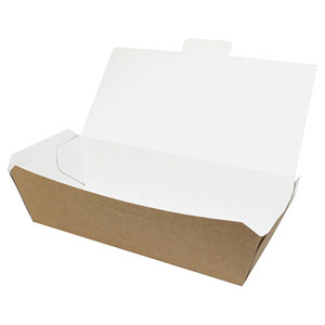 Medium Kraft Multi-Food Box - 150 Per Pack