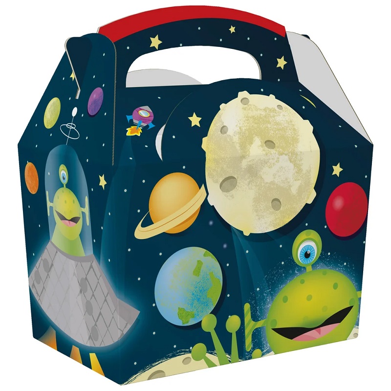 Space Aliens Kids Party Boxes - 250 x Per Pack
