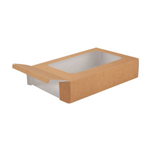 Medium Platter Box with Window - 25x Per Pack