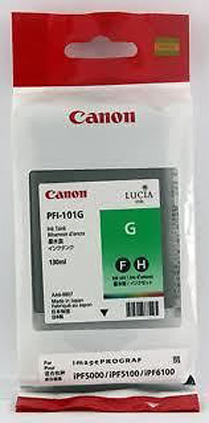 Canon PFI-101G Green Ink Cartridge - 130ml