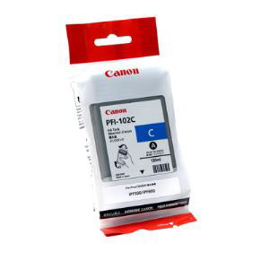 Canon PFI-102C Cyan Ink Cartridge - 130ml