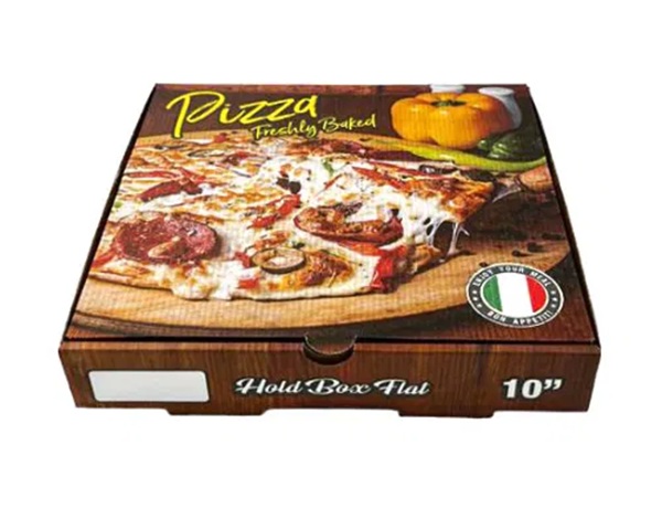 Pizza Freshly Baked corrugated box 10