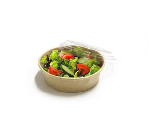 Salad Bowl Lids - PET Cold Use - 750ml - 50x Per Pack