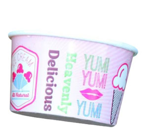 4oz Chill Ice Cream Cup - 50x Per Pack