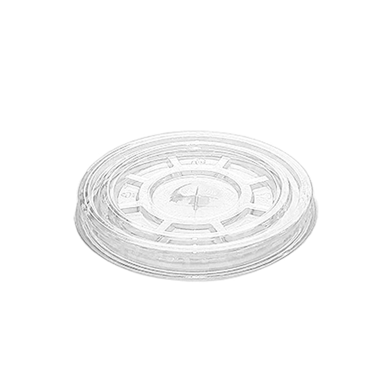 Juice Cup Flat Lids with Slot 12-16oz - 50x Per Pack