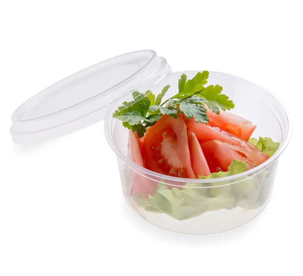 12oz PLA Compostable Deli Containers - 50x Per Pack