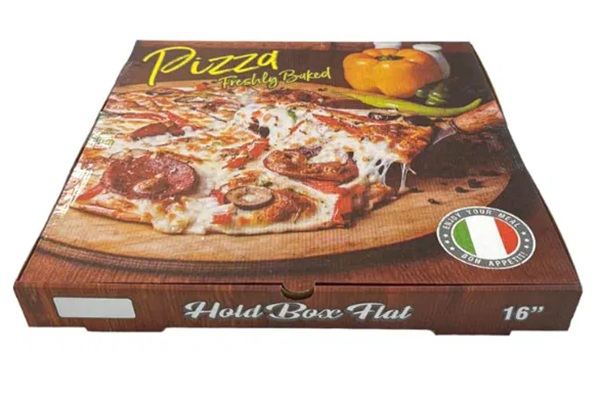 Pizza Freshly Baked corrugated box 16