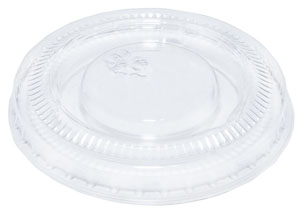 4oz Clear Portion Pot Lids Only - 500x Per Pack