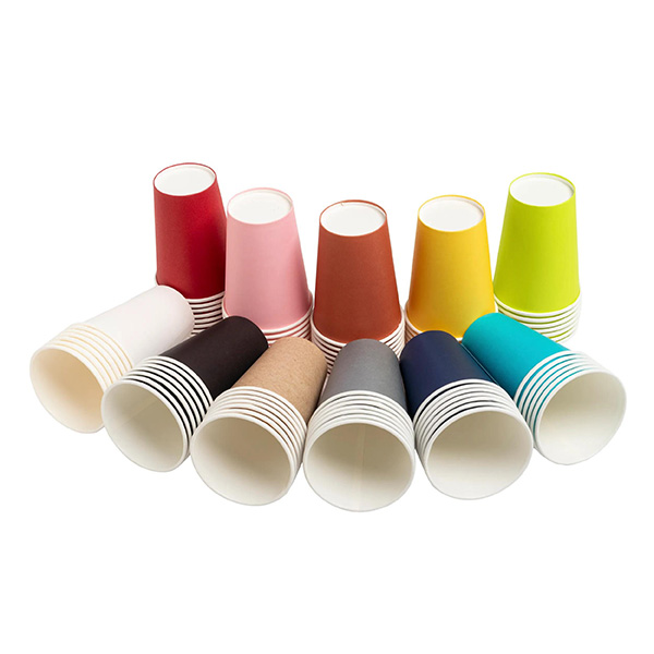 200ml Kiwi Green Paper Cups  - 15x Per Pack