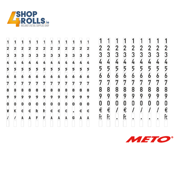 Meto Price Gun Expert L2132 (SD) - Double Line Price Labeller 21 Digits With Euro Symbol