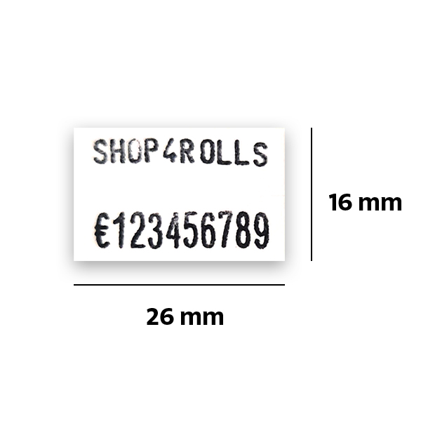Klik Price Gun Z20A - Double Line Alphanumeric Price Labeler 20 Digit