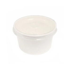 2oz White Paper Portion Pots - 50x Per Pack