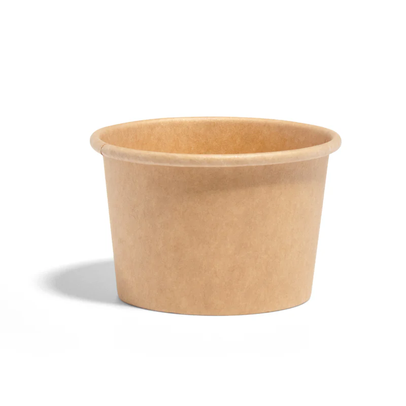 2oz Kraft Paper Portion Pots Only - 50x Per Pack