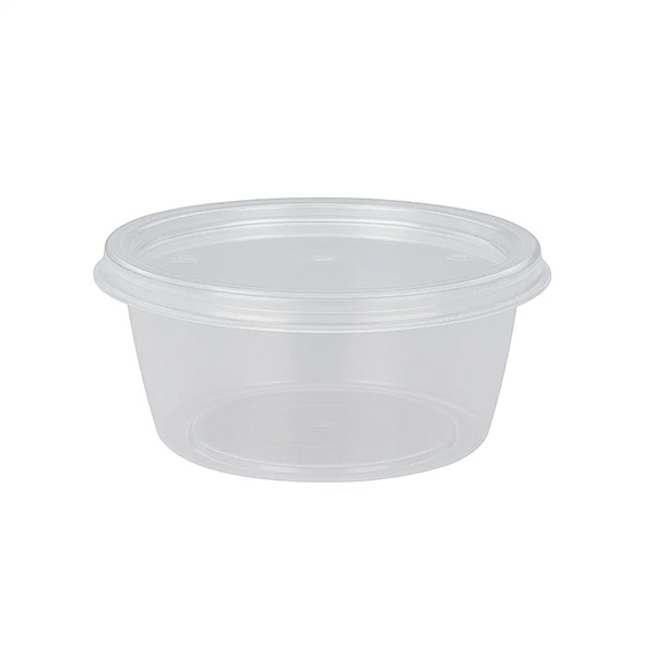 2oz Portion Pots with Lids - Heavy Duty Hot Use - 800x Per Case