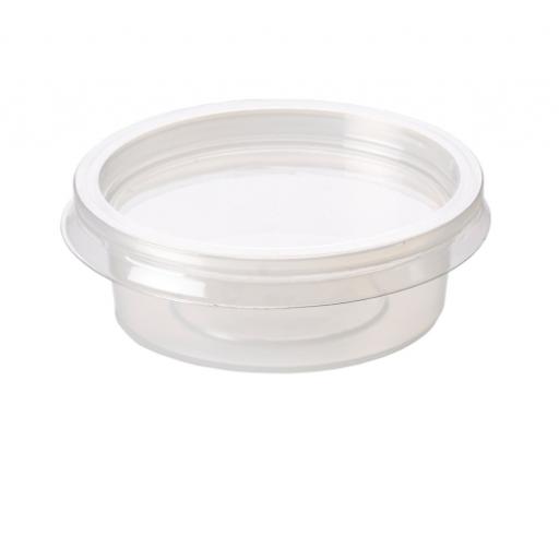 2oz Portion Pots & Lids PP Economy - 100x Per Pack