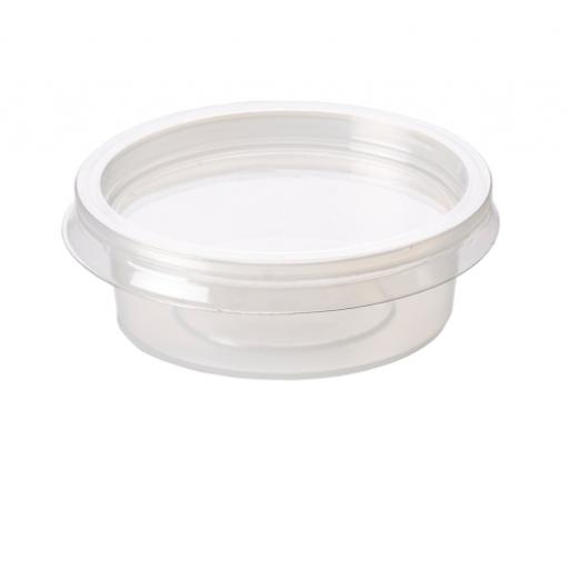 2oz Portion Pots & Lids PP - 100x Per Pack