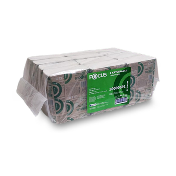 Focus Optimum Z Fold White Towels 2ply 200mm x 235mm - 2,400x Per Case Focus Optimum Z Fold White Towels 2ply 200mm x 235mm - 2,400x Per Case