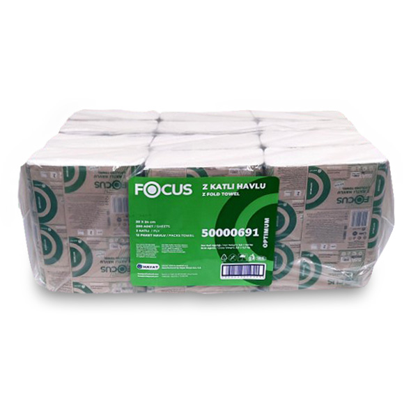 Focus Optimum Z Fold White Towels 2ply 200mm x 235mm - 2,400x Per Case Focus Optimum Z Fold White Towels 2ply 200mm x 235mm - 2,400x Per Case