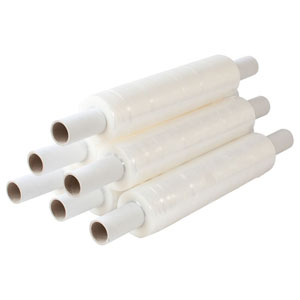 Pallet Wrap Clear 400mm x 200m - 17 Micron Extended Core - 1x Per Pack