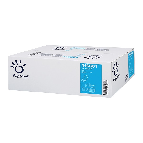PaperNet Z-Fold Hand Towels - 4,000 Sheets Per Case