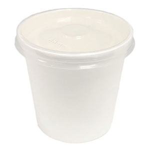 4oz White Paper Portion Pots - 50 Per Pack
