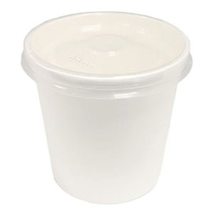 4oz White Paper Portion Pots - 50x Per Pack