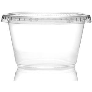 4oz Portion Pots & Lids PP - 100x Per Pack