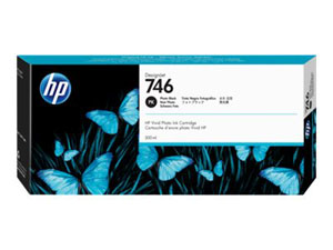 HP 746 300-ml Photo Black DesignJet Ink Cartridge