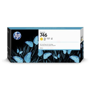 HP 746 300-ml Yellow DesignJet Ink Cartridge