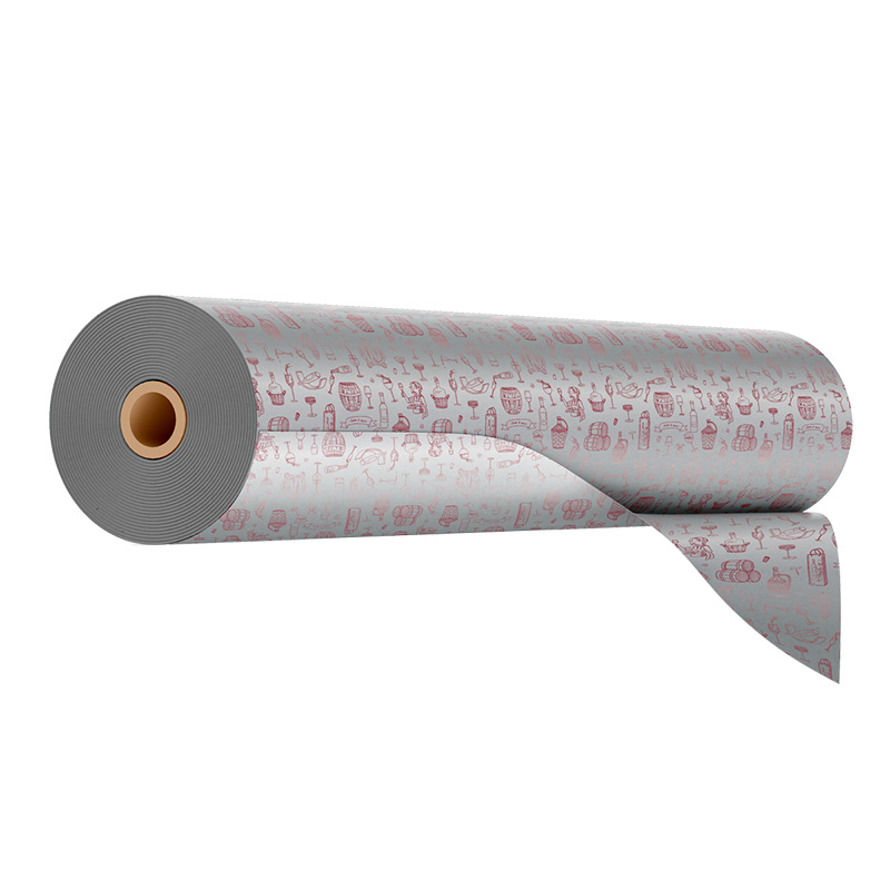 Transparent Gift Wrapping Rolls - Pattern Apero - 700mm x 100m - 30 micron - 1x Roll Per Pack 