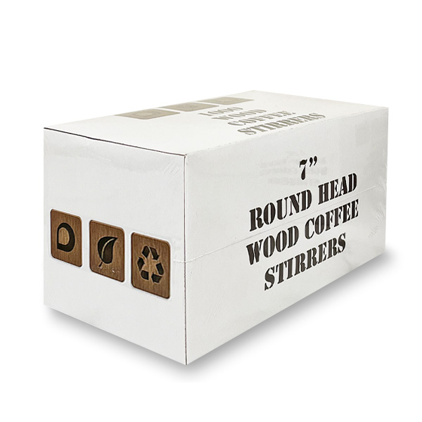 Wooden Coffee Stirrers 7" - 1000x Per Pack