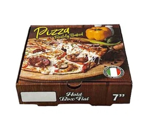 Pizza Freshly Baked corrugated box 7