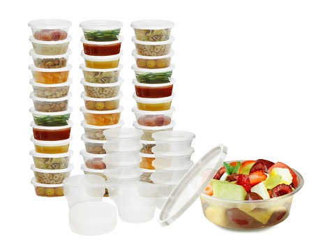 8oz Portion Pots Only PP - 50x Per Pack