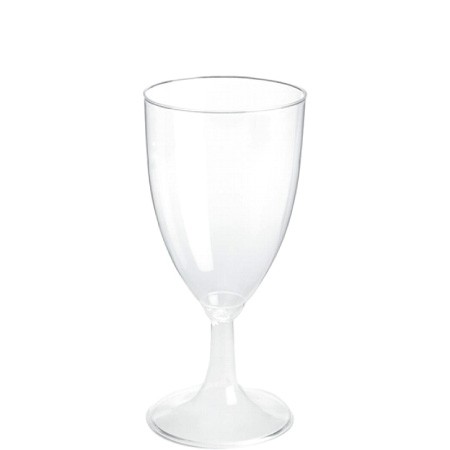 8oz/200ml Wine Glasses Recyclable - Rigid Disposable RPET Glasses - 4x Per Pack