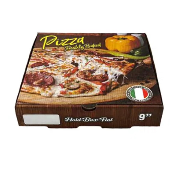 Pizza Freshly Baked corrugated box 9