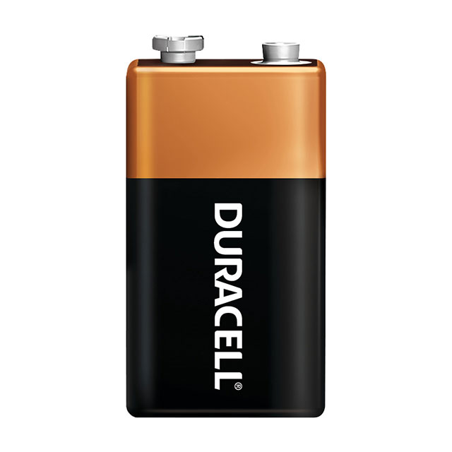 Duracell Plus Power 9V Batteries Alkaline - 1x Per Pack 