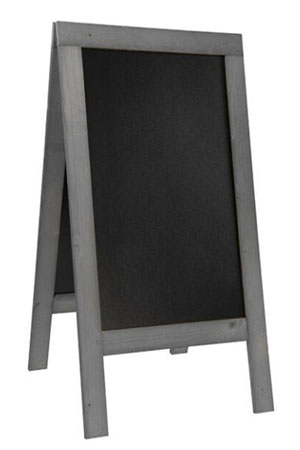 A2 Chalkboard Pavement Display - 1 Per Pack