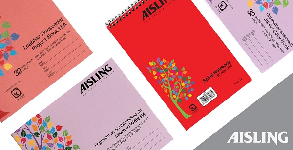 Aisling Refill Pad A4 120 Sheets / 60 Leafs - 10x Per Pack