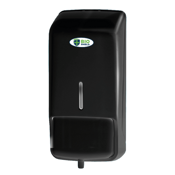 Bio Shield Foam Soap Dispenser Glossy Black - 1x Per Pack