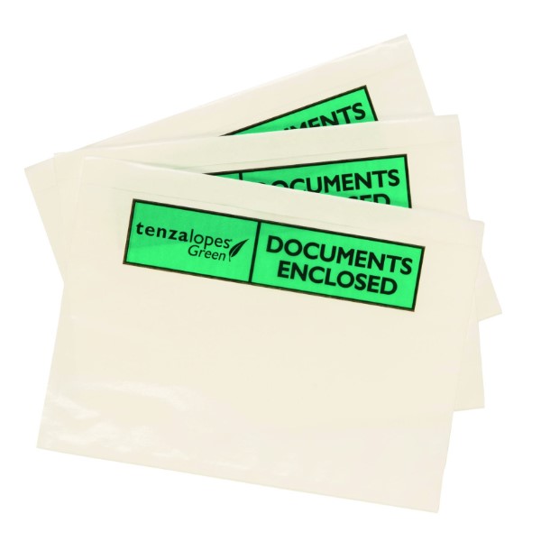 Biodegradable Green Document Enclosed A6 - 162mm x 120mm - 1000x Per Pack