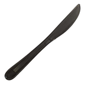 Black Reusable Knife - 50 Per Pack