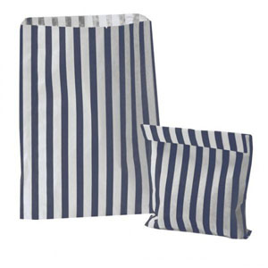 Blue Candy Stripe Bags 5