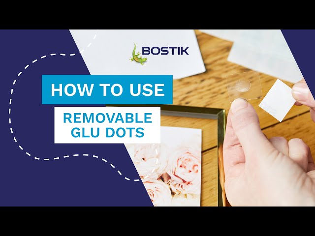 Bostik Glue Dots - Removable Adhesive 64x Dots Per Pack Bostik Glue Dots - Removable Adhesive 64x Dots Per Pack