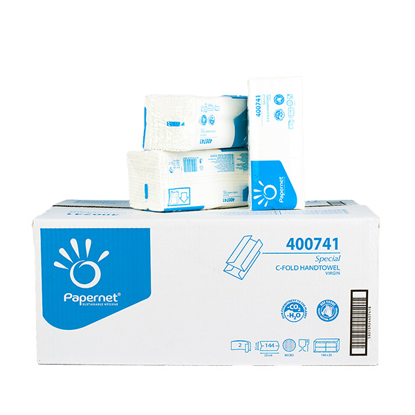 PaperNet C-Fold Hand Towels - 2,880 Sheets Per Case PaperNet C-Fold Hand Towels - 2,880 Sheets Per Case