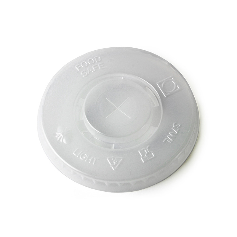9/12oz - Translucent Straw-Slot Lids - 100x Per Pack 9/12oz - Translucent Straw-Slot Lids - 100x Per Pack